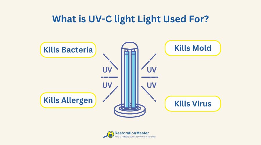 UV-C Light kills mold