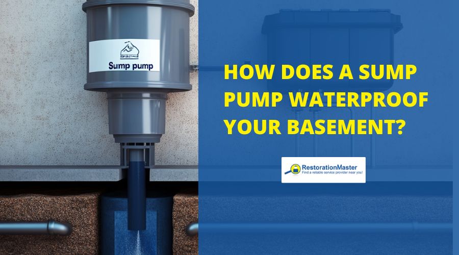 How Does a Sump Pump Waterproof Your Basement