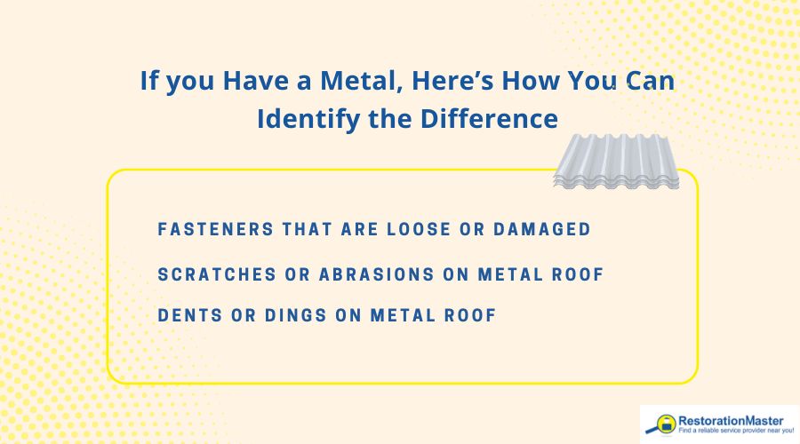 How to Spot Hail Damage on Metal Roofs