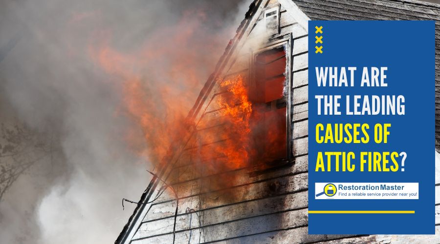 what are the leading causes of attic fire