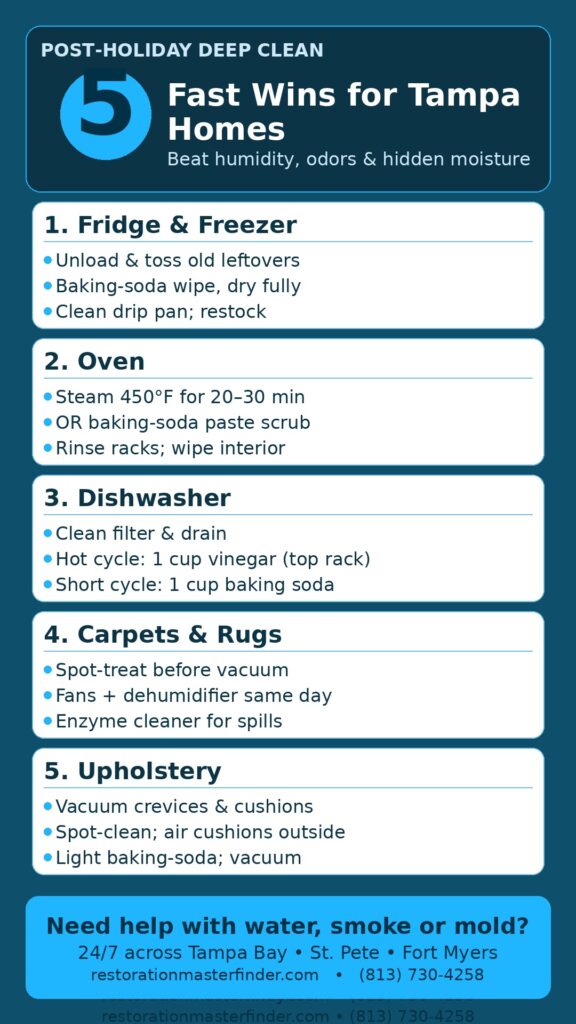 5 Items in Your Home That Need Deep Cleaning After the Holidays