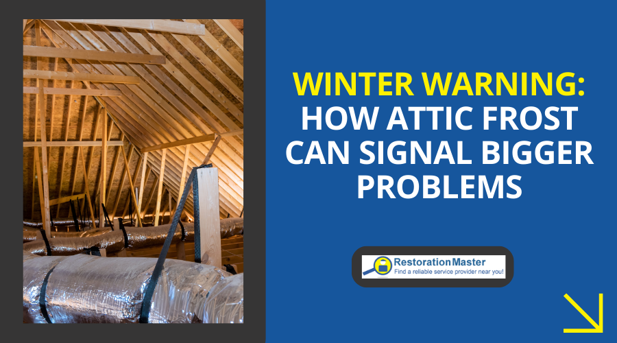 How Attic Frost Can Signal Bigger Problems - RestorationMaster