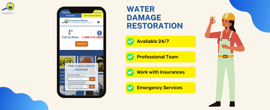 water damage restoration - RestorationMaster