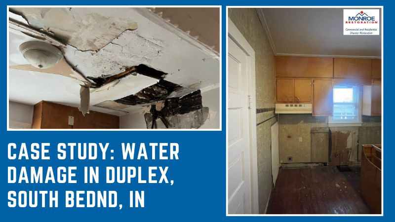 Case Study Duplex Water Damage Restoration Project in South Bend, IN