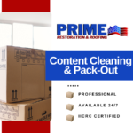 Content Cleaning and Pack-Out - Prime Restoration