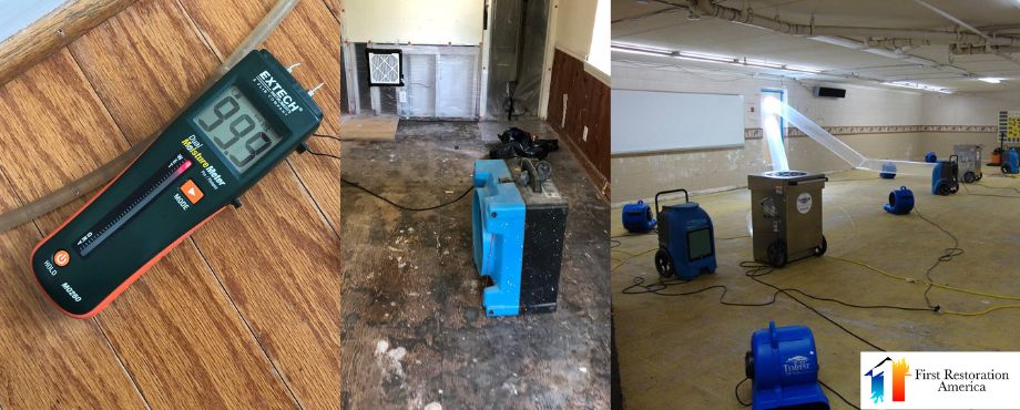 water damage restoration company in stallings nc