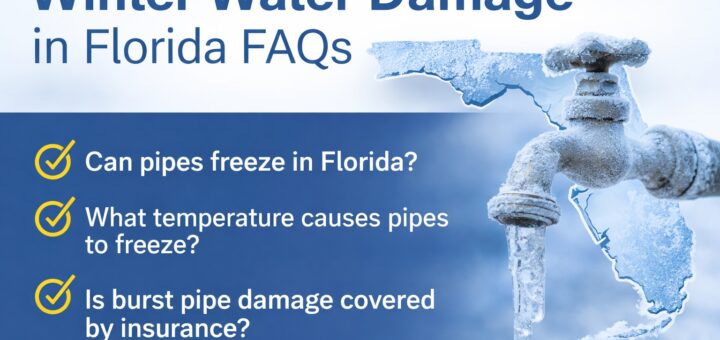 How Winter Cold Snaps in Florida Can Still Cause Water Damage