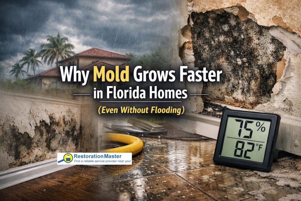 Why Mold Grows Faster in Florida Homes 