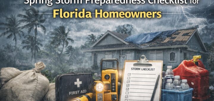 Spring Storm Prep Checklist for Florida Homeowners