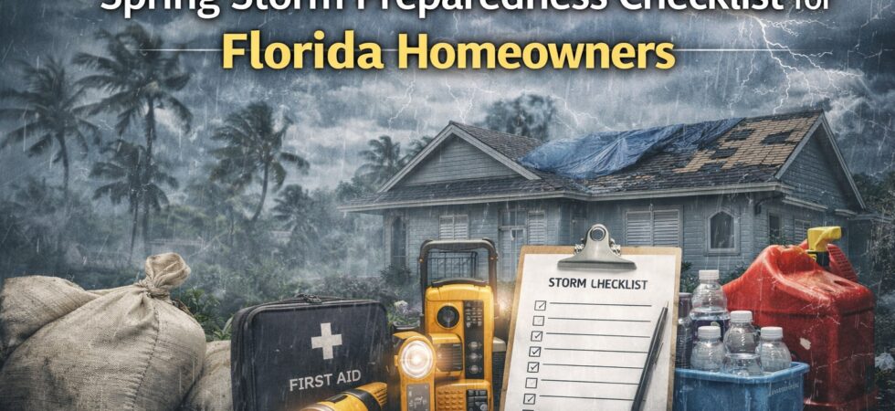 Spring Storm Prep Checklist for Florida Homeowners
