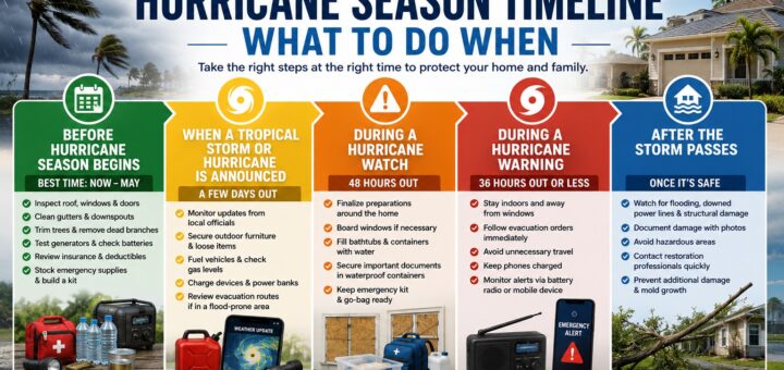 Hurricane Season Preparation Tips