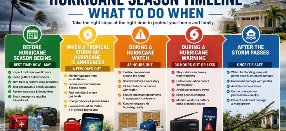 Hurricane Season Preparation Tips