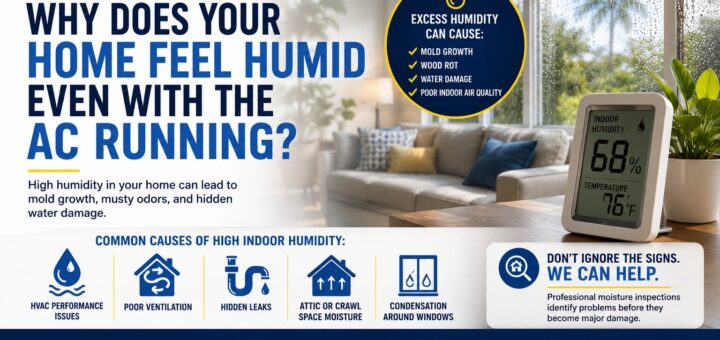 Why Does Your Home Feel Humid Even with the AC Running