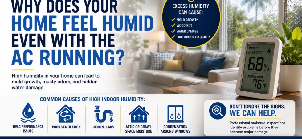 Why Does Your Home Feel Humid Even with the AC Running
