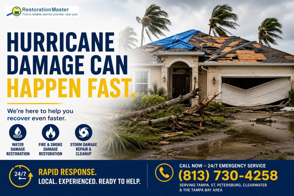 The Most Common Hurricane Damage We See in Florida Homes