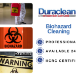 _decontaminate biohazard circumstances properly - Duraclean