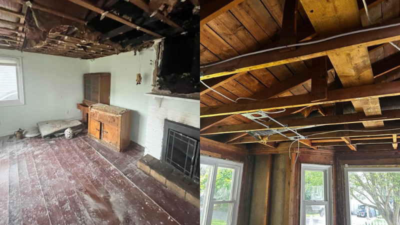 Fire Damage Restoration in Waterford, CT - Water Damage Drying Services