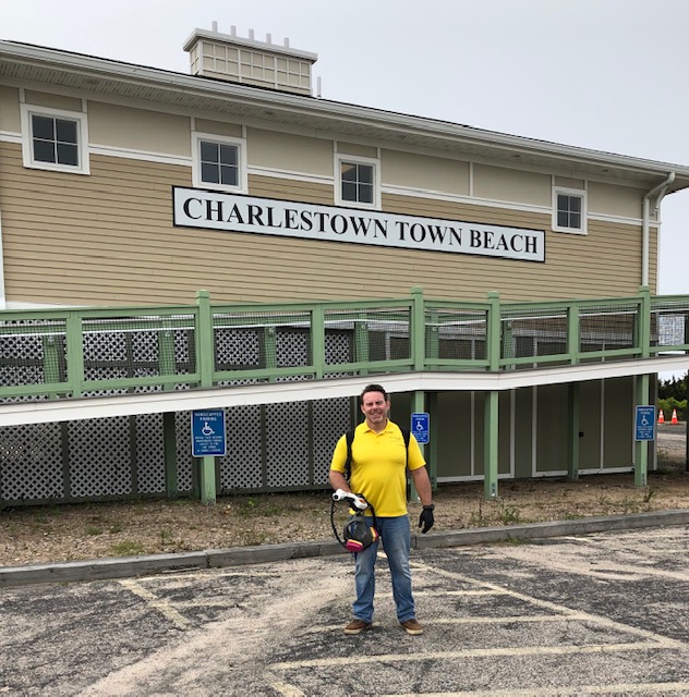 Ryan Mason at Charlestown Beach