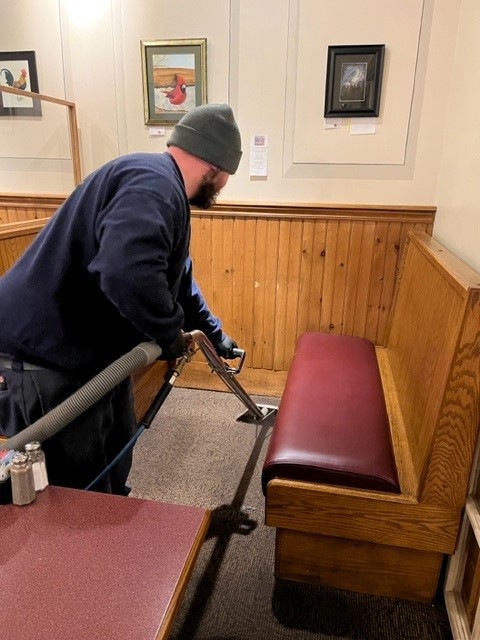 Carpet Cleaning Project Putnam CT Restaurant