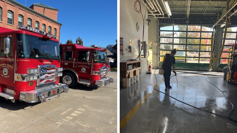 Commercial Post-Construction Cleaning job in Stonington, Connecticut