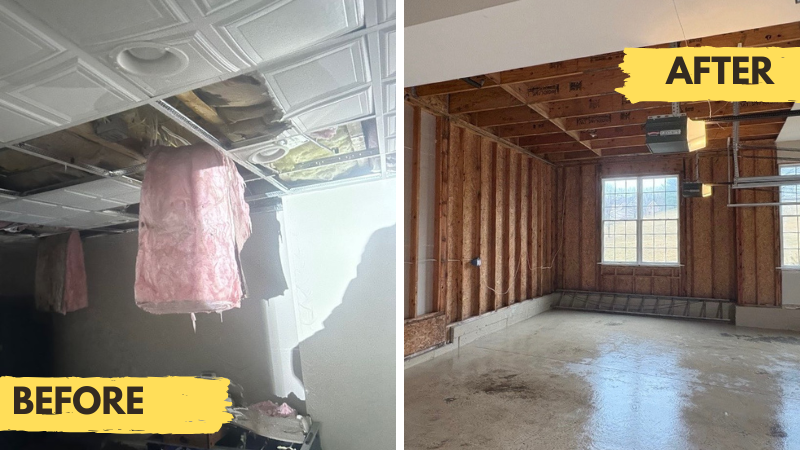 Burst Pipe Water Damage Glastonbury CT