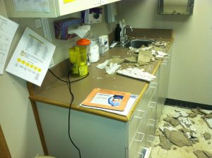 Commercial Office Water Damage