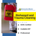 Biohazard and Trauma Cleaning Services in Zionsville, IN by RestorationMaster